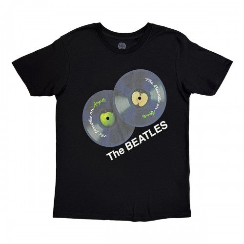 Front - The Beatles Unisex Adult On Apple Back Print T-Shirt