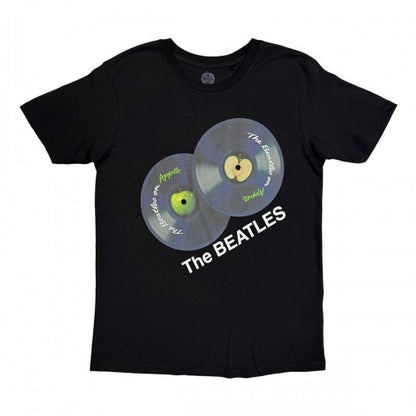 Front - The Beatles Unisex Adult On Apple Back Print T-Shirt