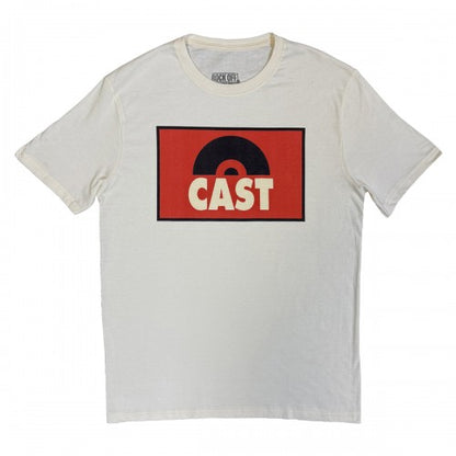 Front - Cast Unisex Adult Logo T-Shirt