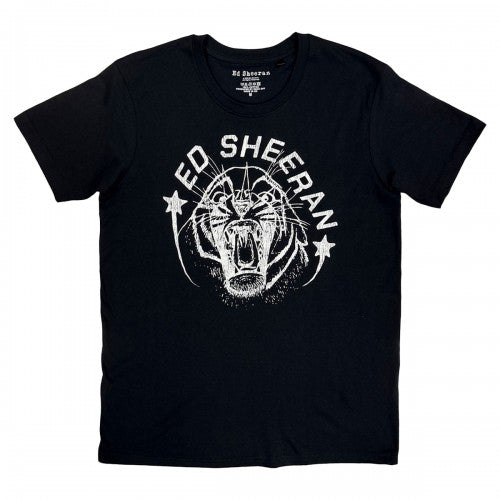 Front - Ed Sheeran Unisex Adult Tiger T-Shirt