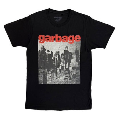 Front - Garbage Unisex Adult Photograph T-Shirt
