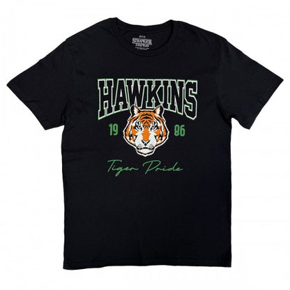 Front - Stranger Things Unisex Adult High School Hawkins T-Shirt