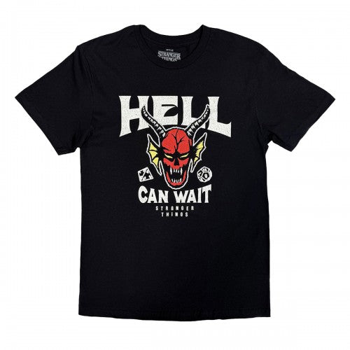 Front - Stranger Things Unisex Adult Hell Can Wait T-Shirt