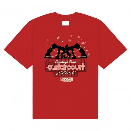 Front - Stranger Things Unisex Adult Greetings From Starcourt T-Shirt