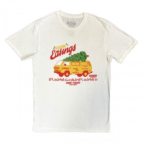 Front - Stranger Things Unisex Adult Season Of Eating Hand Tossed T-Shirt