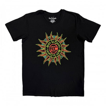 Front - Alice In Chains Unisex Adult Sun Logo T-Shirt