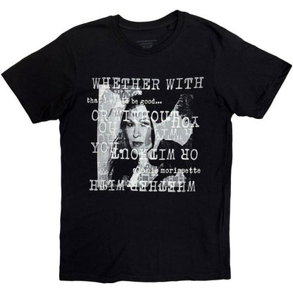 Front - Alanis Morissette Unisex Adult Whether With T-Shirt
