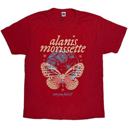 Front - Alanis Morissette Unisex Adult Can You Feel It T-Shirt