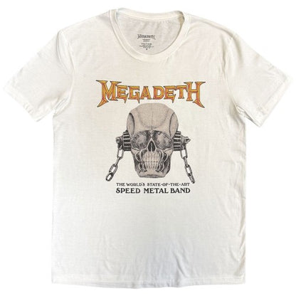 Front - Megadeth Unisex Adult Speed Metal T-Shirt