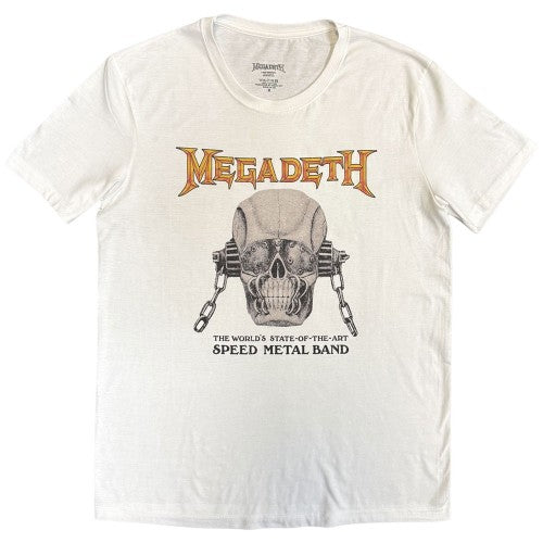 Front - Megadeth Unisex Adult Speed Metal T-Shirt
