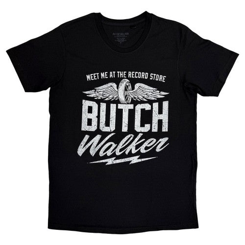 Front - Butch Walker Unisex Adult Wheels & Wings T-Shirt