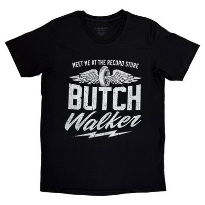 Front - Butch Walker Unisex Adult Wheels & Wings T-Shirt