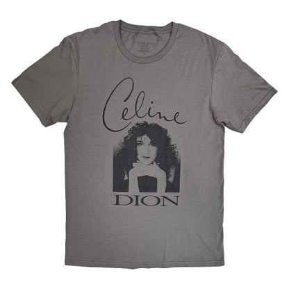 Front - Celine Dion Unisex Adult Photograph T-Shirt