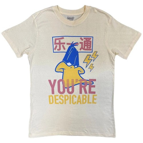 Front - Looney Tunes Unisex Adult You´re Despicable T-Shirt
