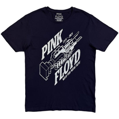 Front - Pink Floyd Unisex Adult Robot Hands T-Shirt