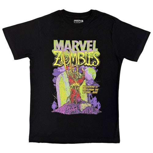 Front - Marvel Comics Unisex Adult Zombie Hands T-Shirt