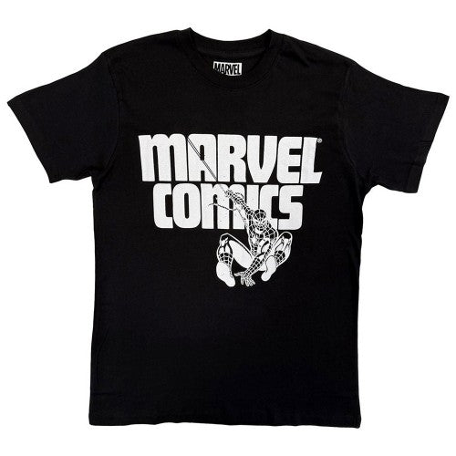 Front - Marvel Comics Unisex Adult Spider-Man T-Shirt