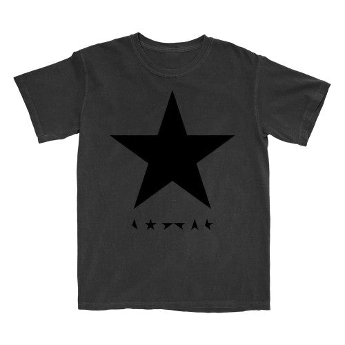 Front - David Bowie Unisex Adult Blackstar T-Shirt