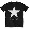 Front - David Bowie Unisex Adult Blackstar T-Shirt