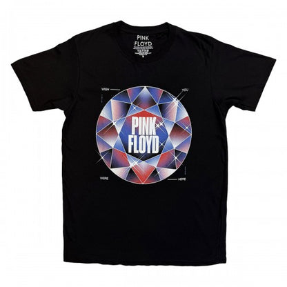 Front - Pink Floyd Unisex Adult Diamond T-Shirt