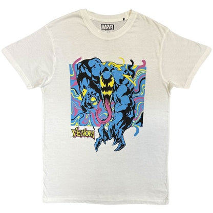 Front - Venom Unisex Adult Psych Crawl T-Shirt