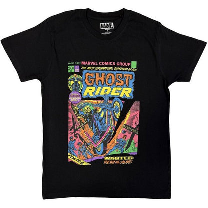 Front - Ghost Rider Unisex Adult Dead Or Alive T-Shirt