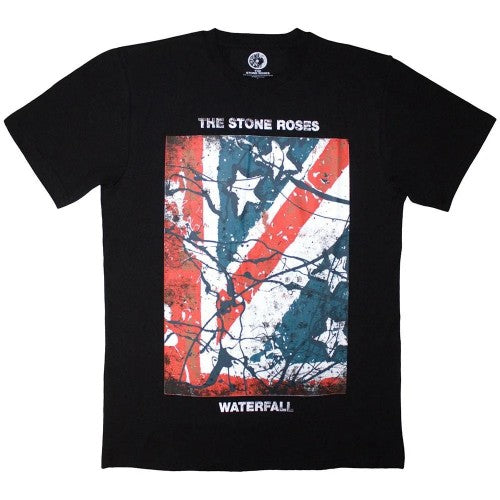 Front - The Stone Roses Unisex Adult Waterfall T-Shirt