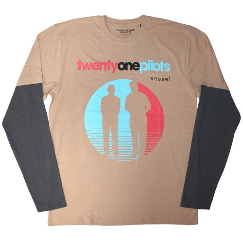 Front - Twenty One Pilots Unisex Adult Layered Long-Sleeved T-Shirt