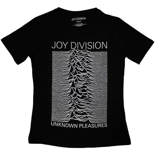 Front - Joy Division Womens/Ladies Unknown Pleasures T-Shirt