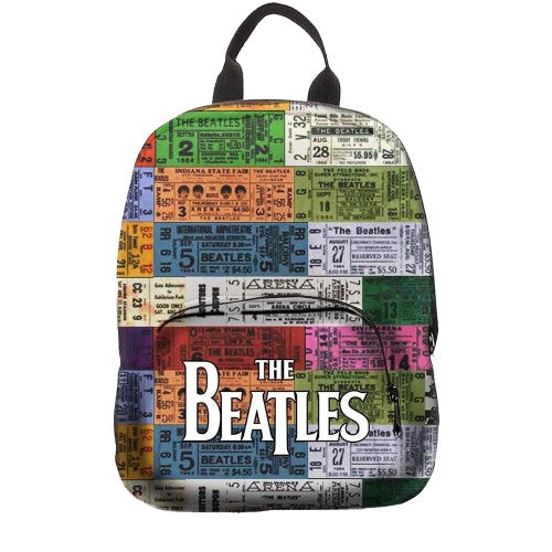 Front - The Beatles Unisex Adult Ticket Mini Backpack