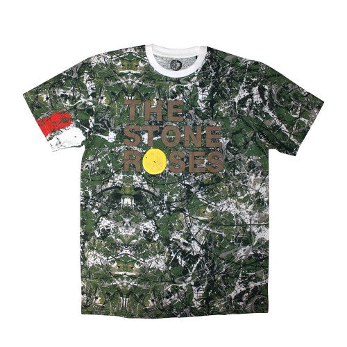Front - The Stone Roses Unisex Adult Sublimation Album Cover T-Shirt