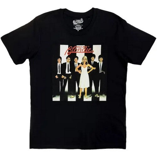 Front - Blondie Unisex Adult Parallel Lines Back Print T-Shirt