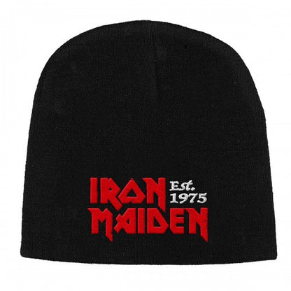 Front - Iron Maiden Unisex Adult Est. 1975 Beanie