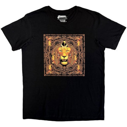 Front - Santana Unisex Adult Lionhead Frame T-Shirt
