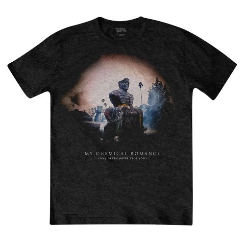 Front - My Chemical Romance Unisex Adult May Death Cover T-Shirt