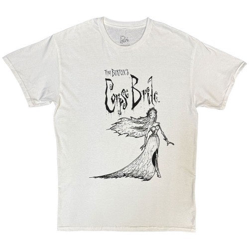 Front - Corpse Bride Unisex Adult T-Shirt