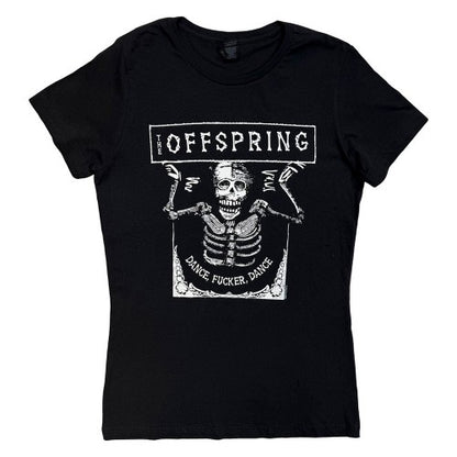 Front - The Offspring Womens/Ladies Dance Fucker Dance T-Shirt
