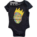 Front - Biggie Smalls Baby Crown Babygrow