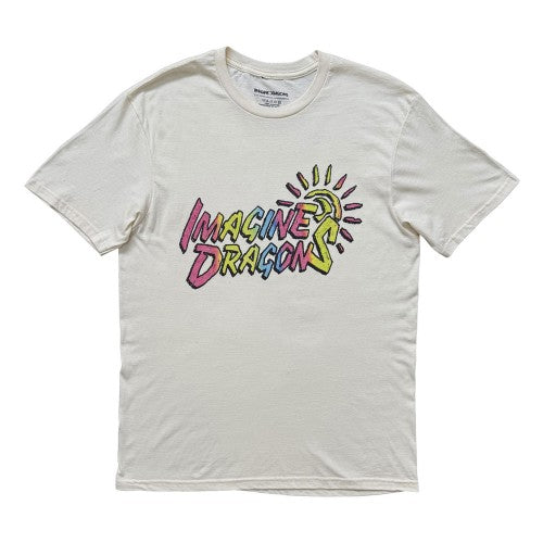 Front - Imagine Dragons Unisex Adult Sun Back Print T-Shirt