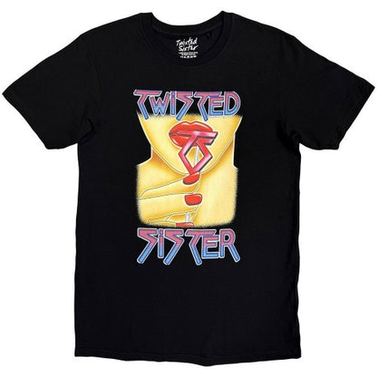 Front - Twisted Sister Unisex Adult Nails T-Shirt