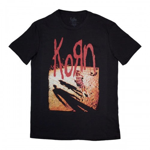 Front - Korn Unisex Adult Shadow Playground T-Shirt