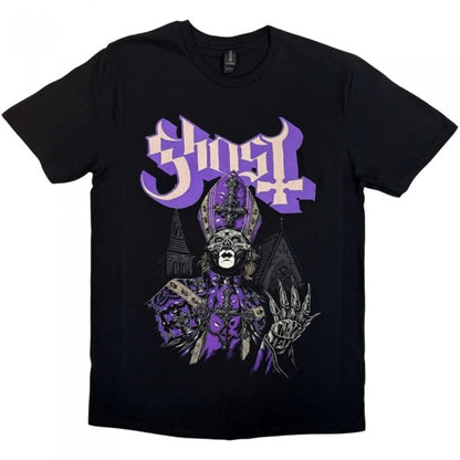 Front - Ghost Unisex Adult The Tall Man V T-Shirt