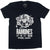 Front - Ramones Unisex Adult Belgique T-Shirt