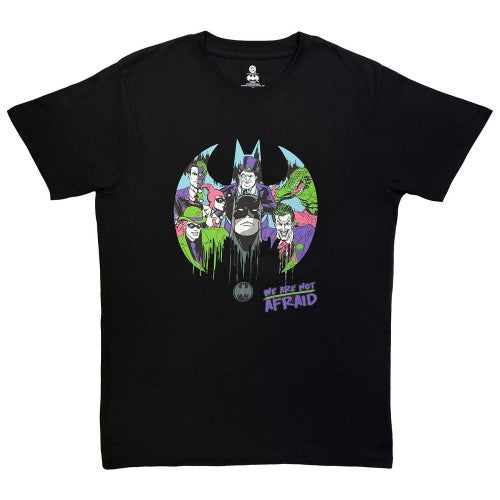 Front - Batman Unisex Adult Batman & Co T-Shirt