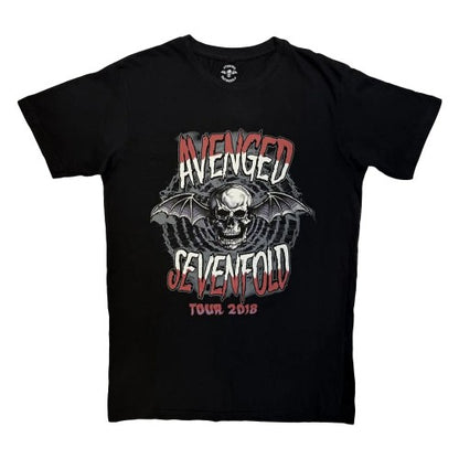 Front - Avenged Sevenfold Unisex Adult Tour ´18 T-Shirt