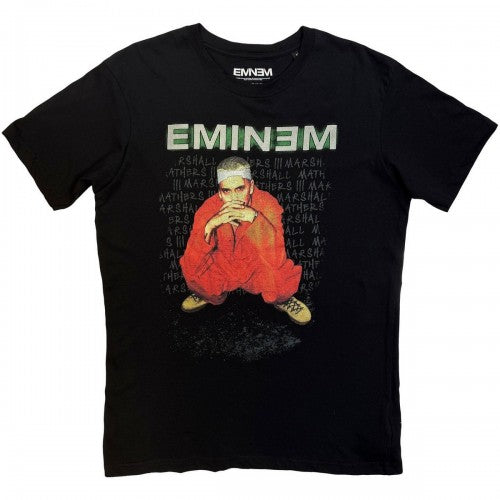 Front - Eminem Unisex Adult Song Lyrics T-Shirt