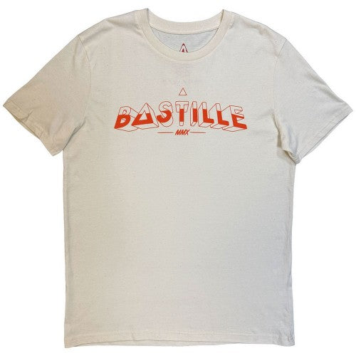 Front - Bastille Unisex Adult Summer UK & EU Tour 2023 Back Print T-Shirt
