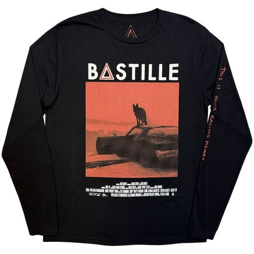 Front - Bastille Unisex Adult All This Bad Blood Long-Sleeved T-Shirt