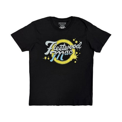 Front - Fleetwood Mac Unisex Adult Circle Logo T-Shirt