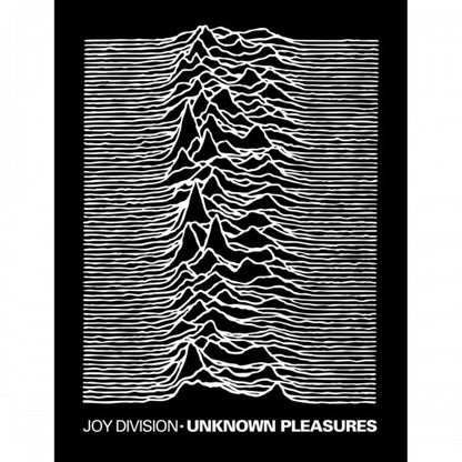 Front - Joy Division Unknown Pleasures Sherpa Fleece Blanket